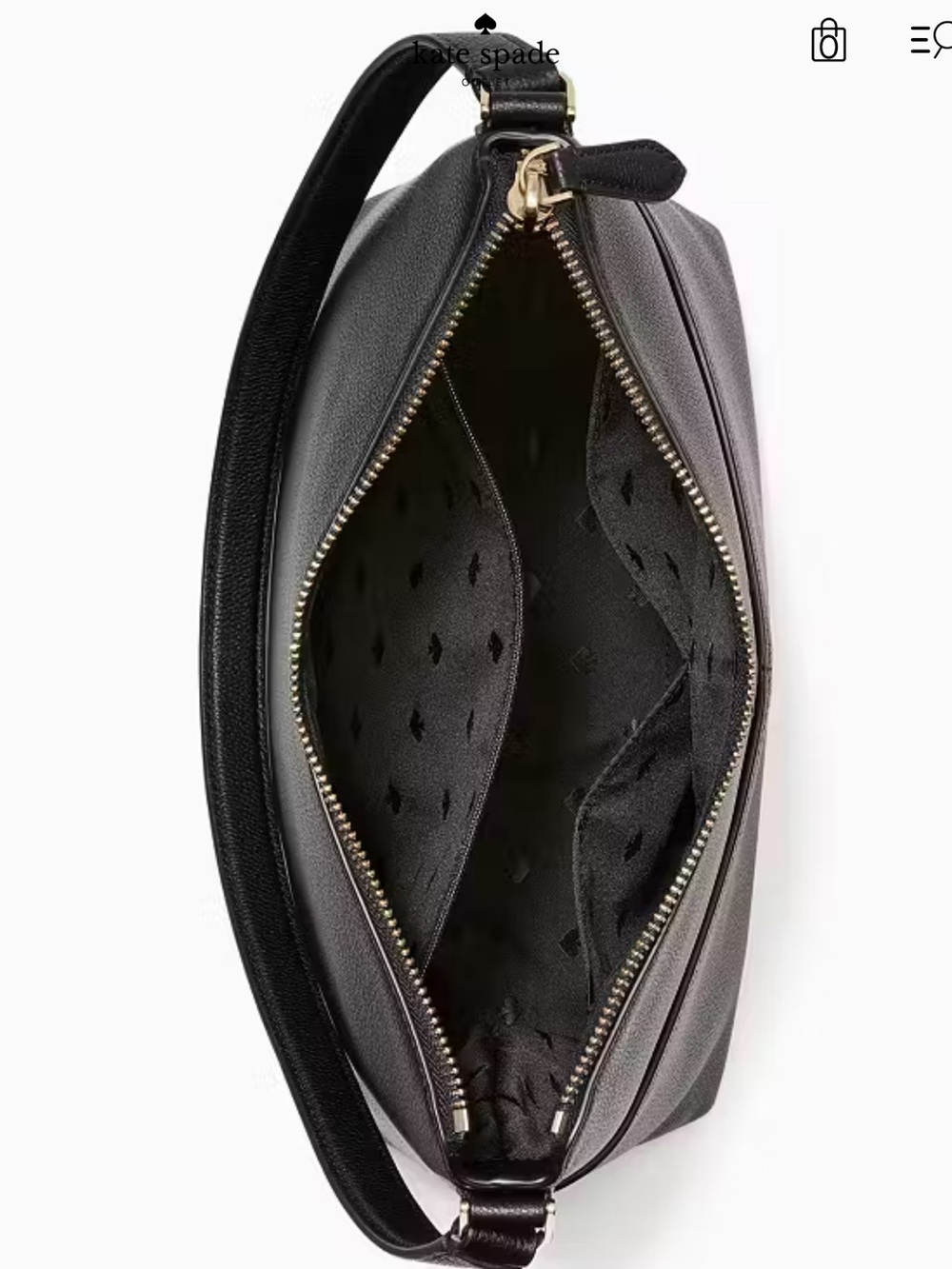 Kate Spade Black Bailey Shoulder Bag - Picture 4 of 9